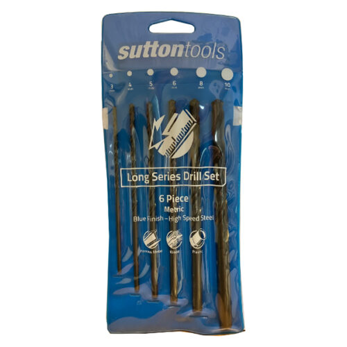Sutton 3-10mm Long Series Drill 6 Piece